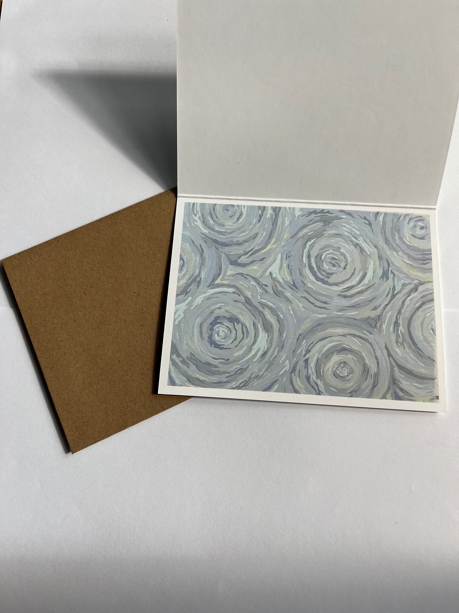 Greeting Card : Rain on the Harbor