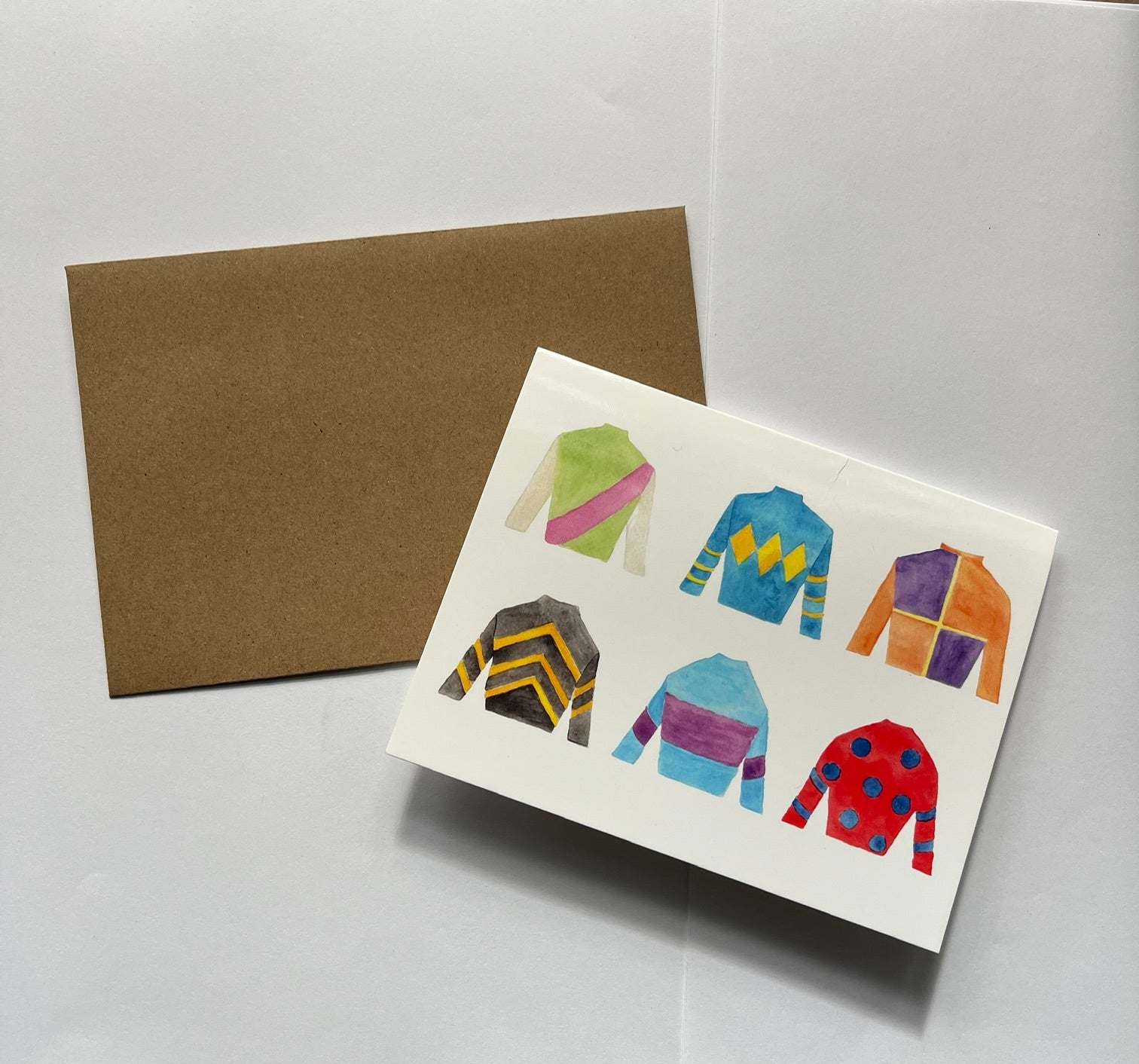 Greeting Card : Jockey Silks