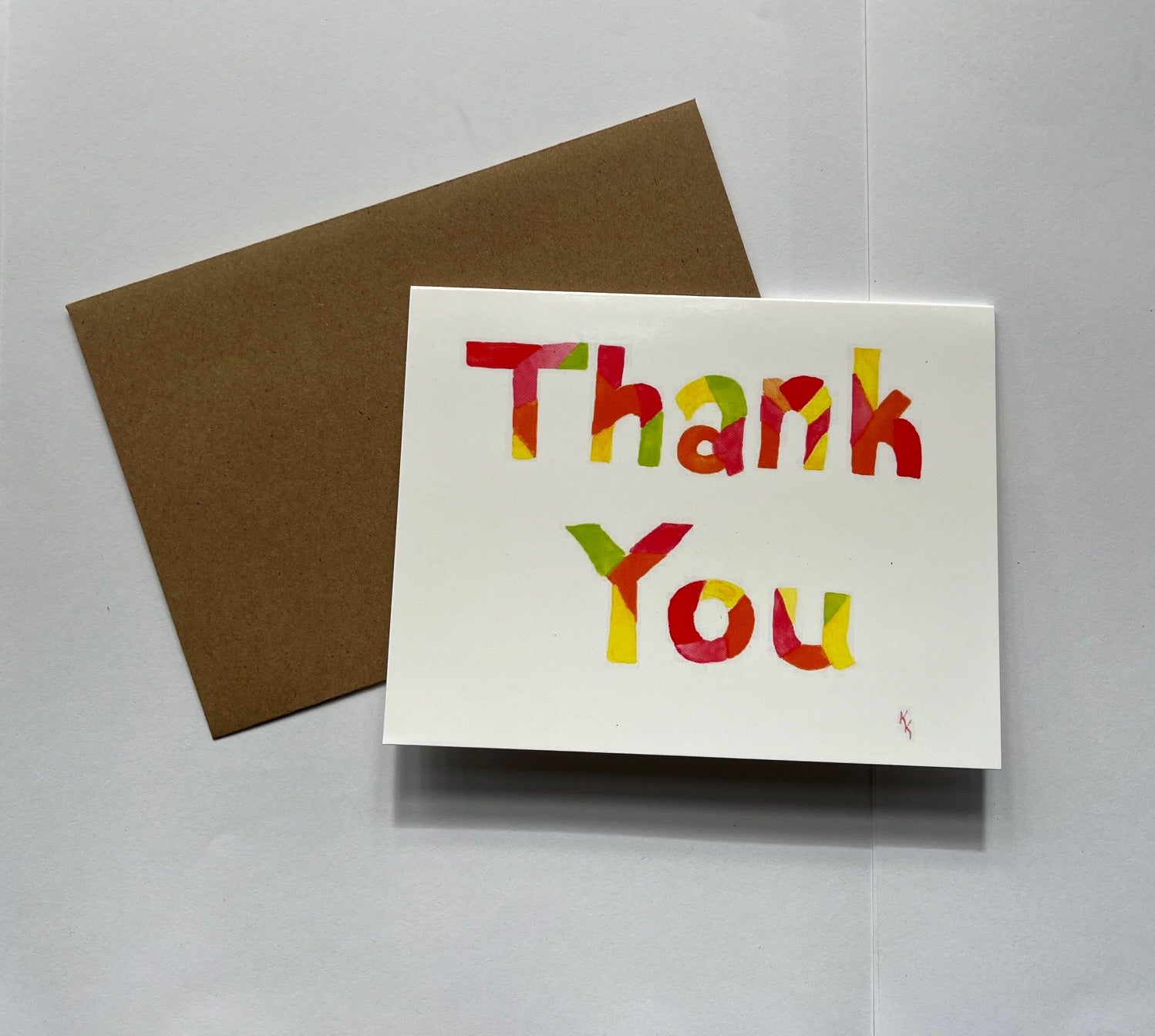 Greeting Card : Thank You
