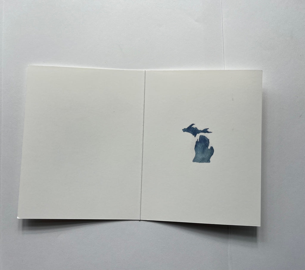 Greeting Card : Michigan