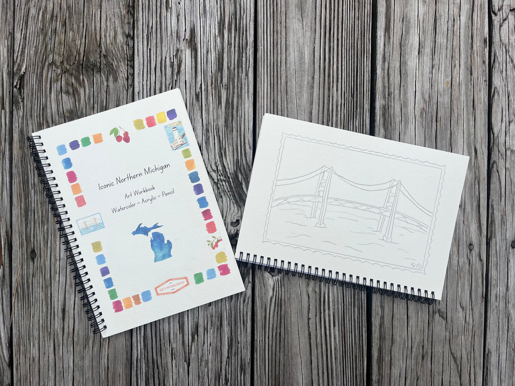 Art Workbook : Iconic Northern Michigan