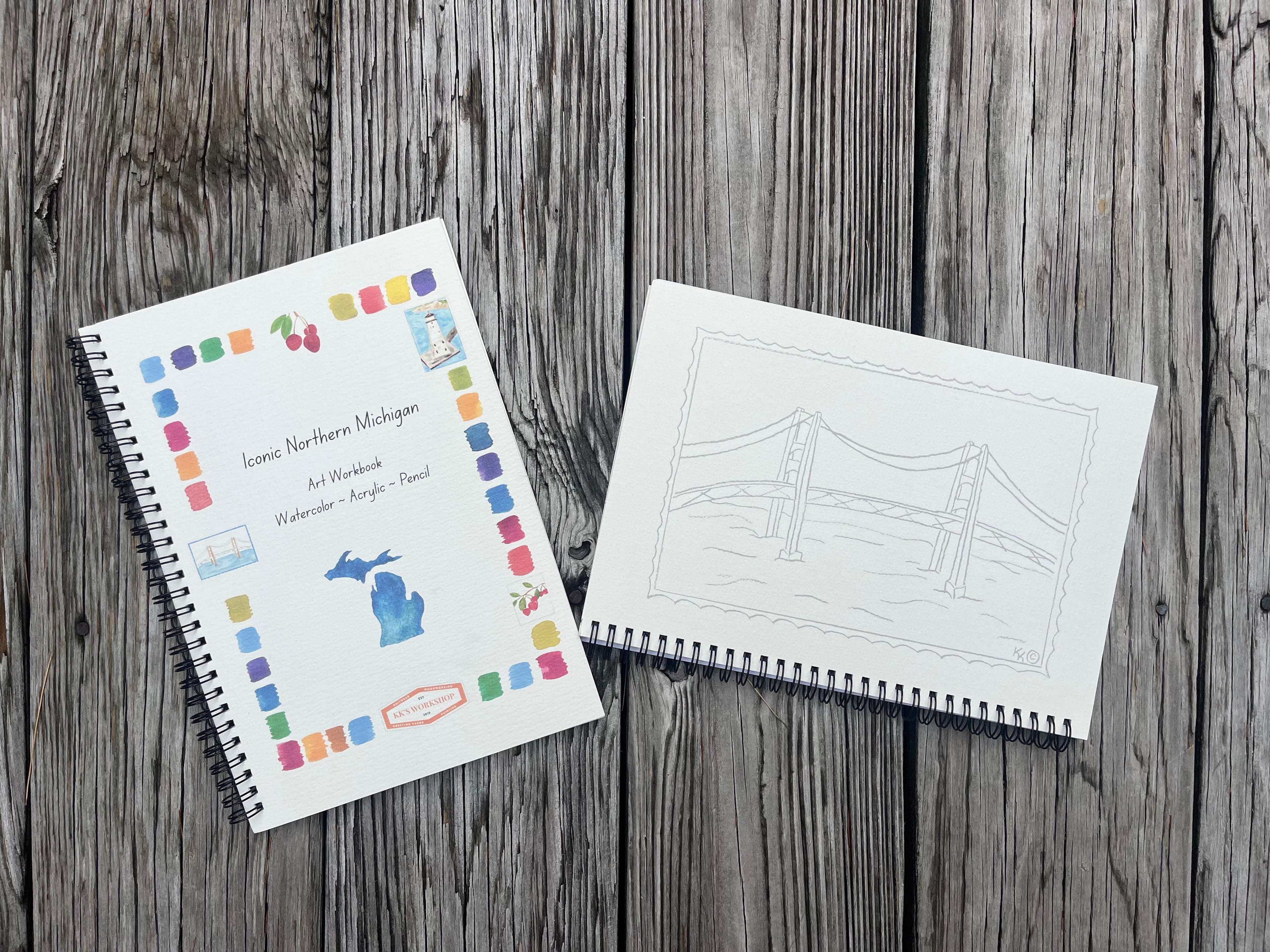 Art Workbook : Iconic Northern Michigan