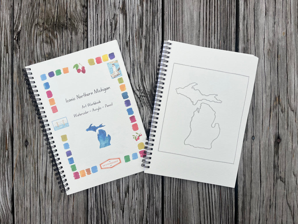 Art Workbook : Iconic Northern Michigan