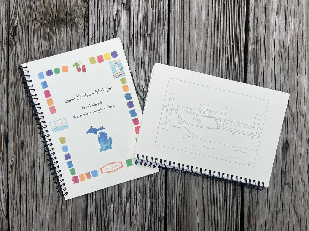 Art Workbook : Iconic Northern Michigan