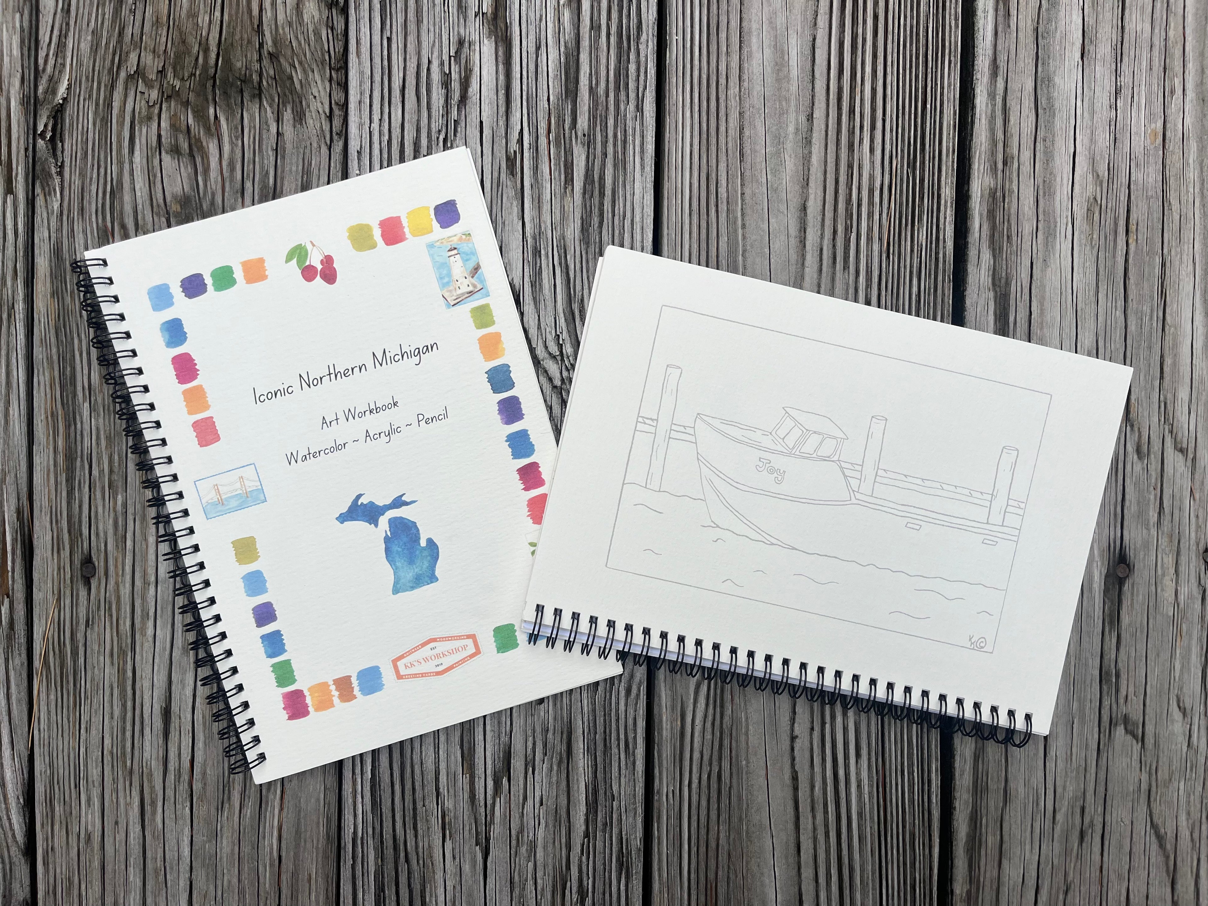 Art Workbook : Iconic Northern Michigan