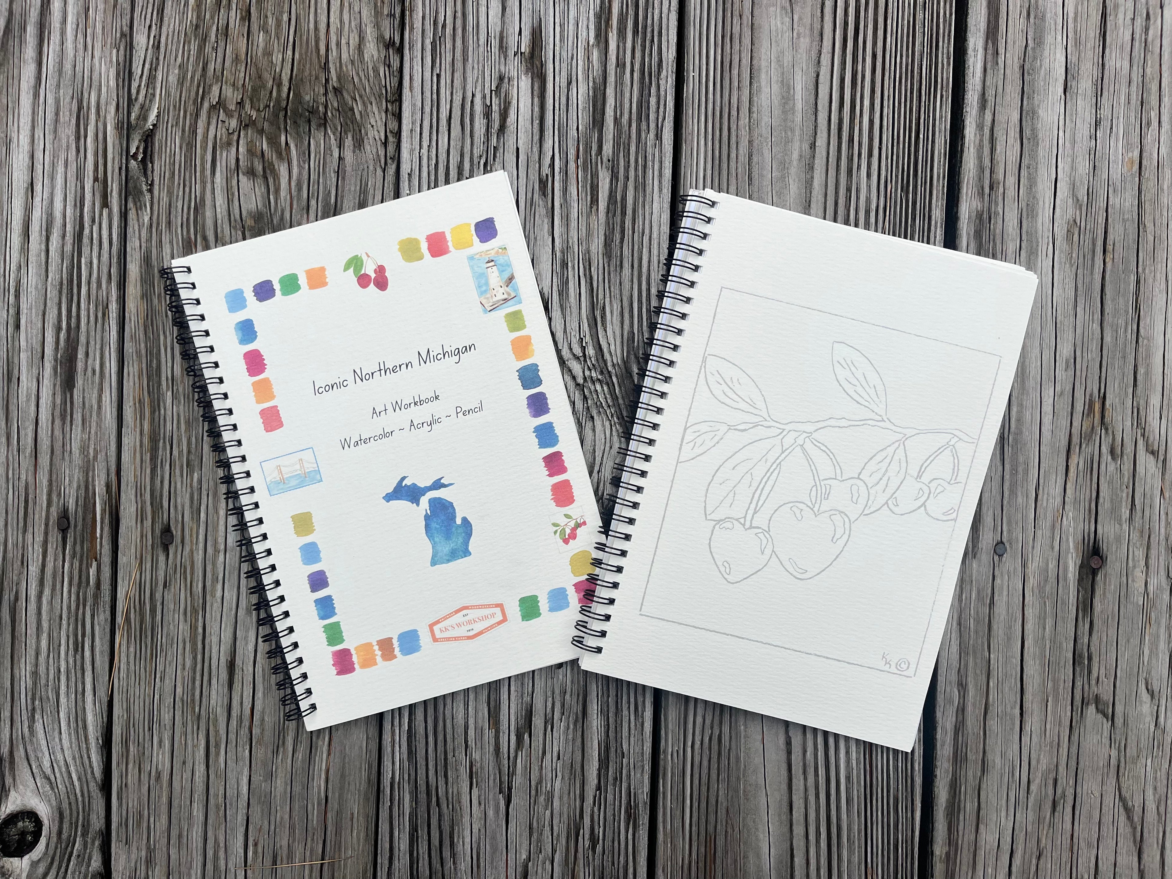 Art Workbook : Iconic Northern Michigan