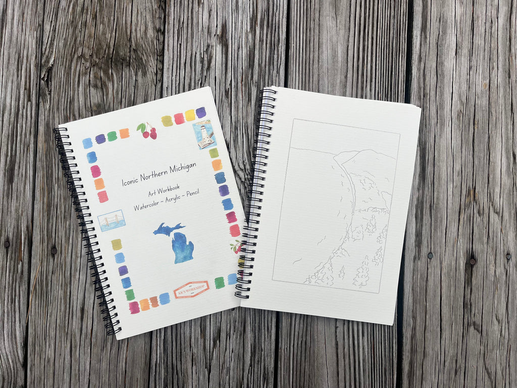 Art Workbook : Iconic Northern Michigan