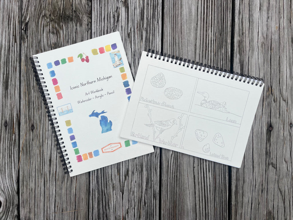 Art Workbook : Iconic Northern Michigan