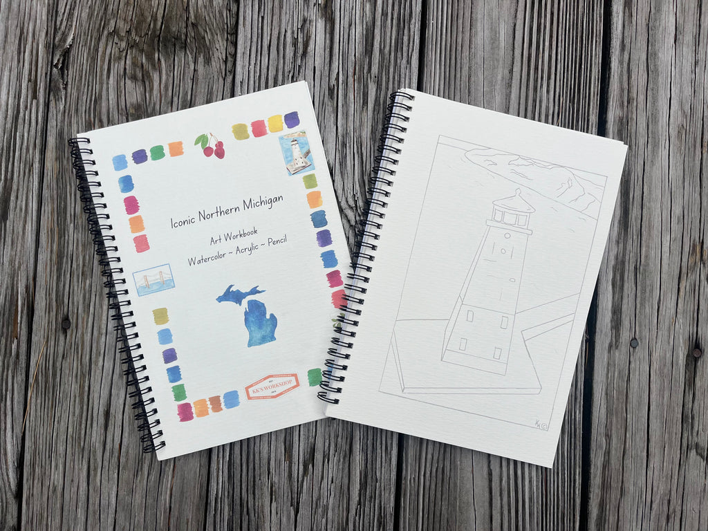 Art Workbook : Iconic Northern Michigan