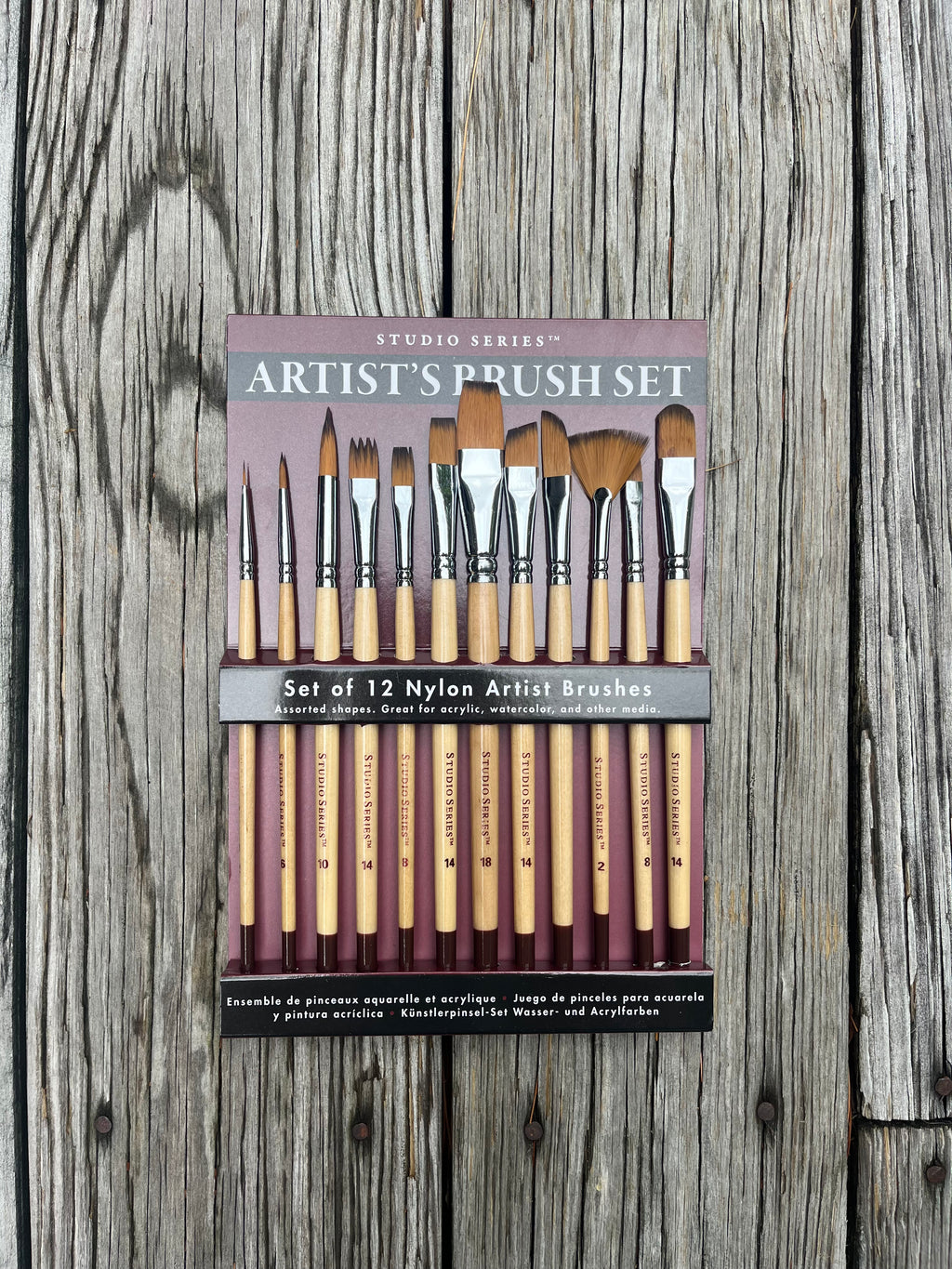 Studio Series Artist's Paintbrush Set