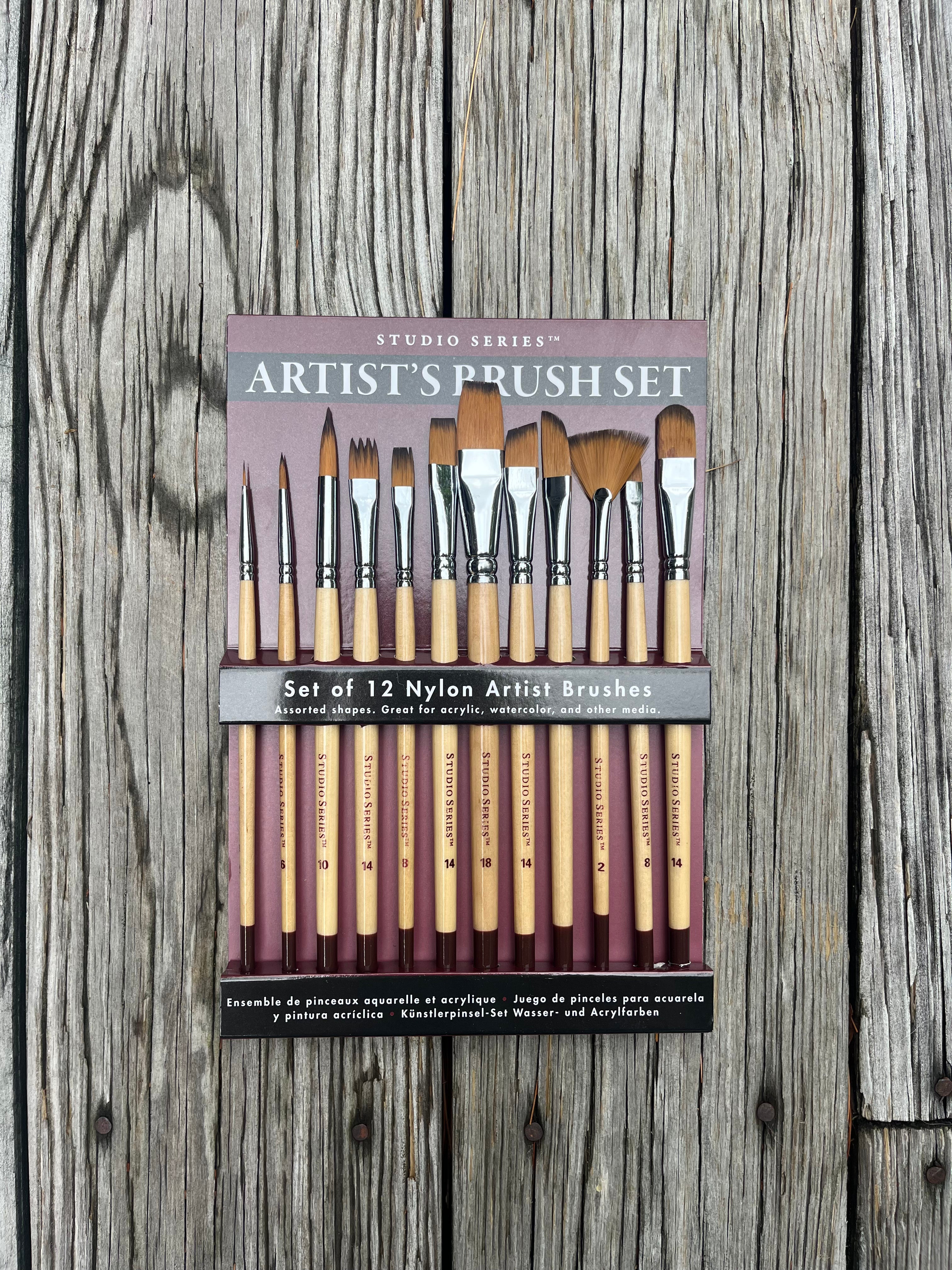 Studio Series Artist's Paintbrush Set