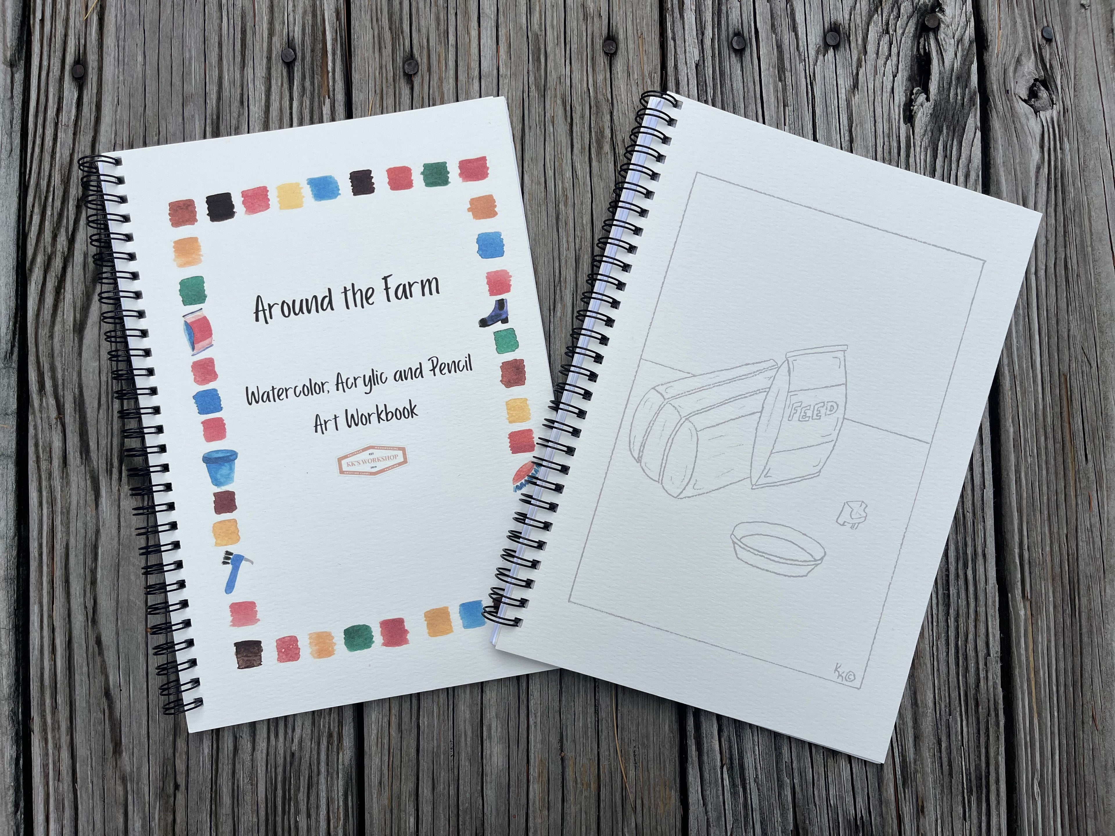 Art Workbook - Around the Farm