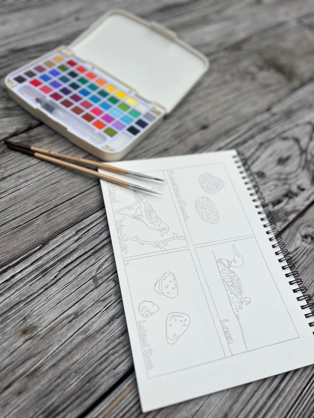 Art Workbook : Iconic Northern Michigan