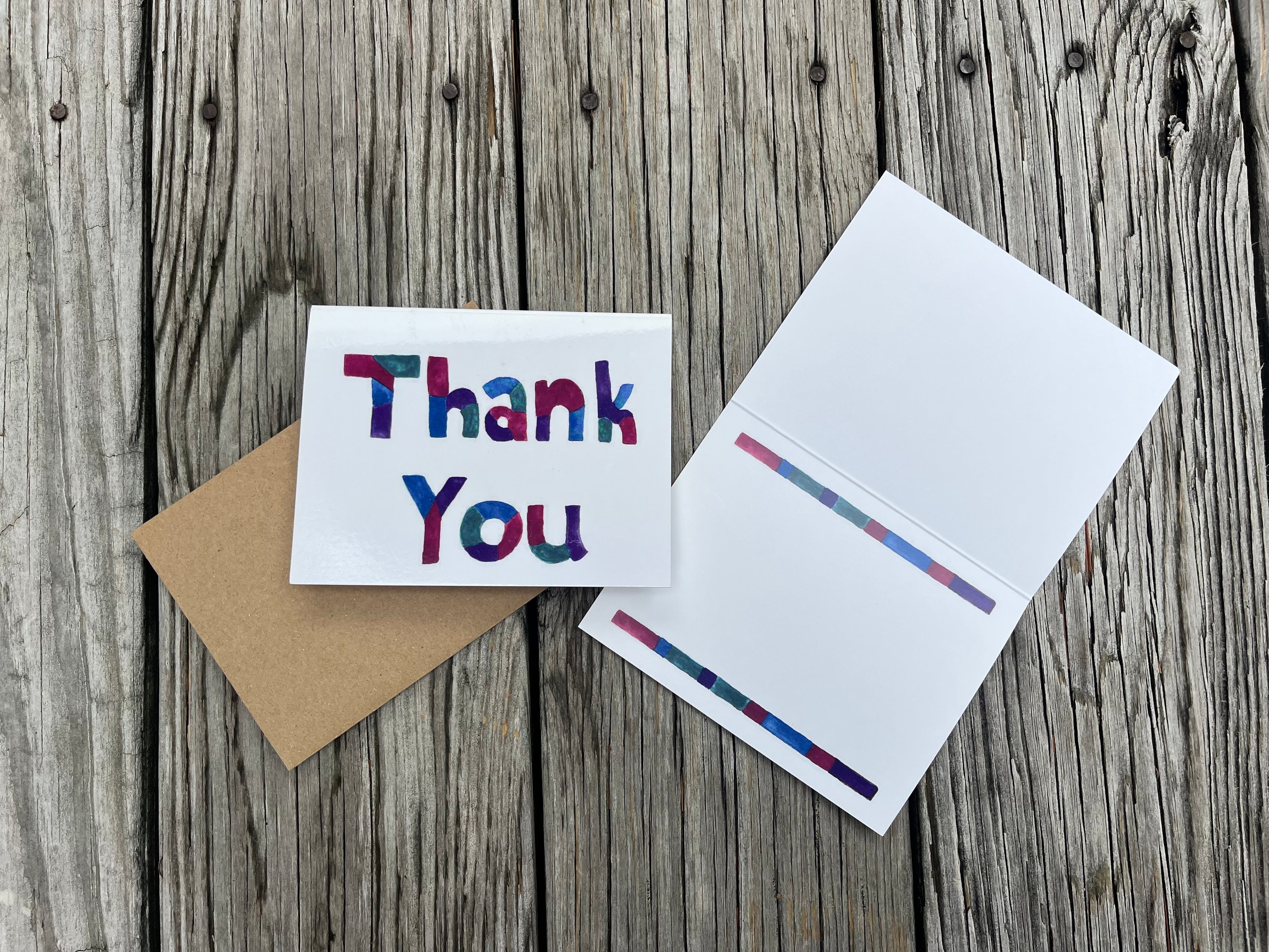 Greeting Card : Thank You