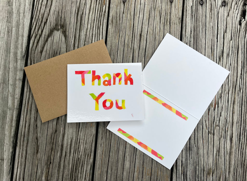 Greeting Card : Thank You
