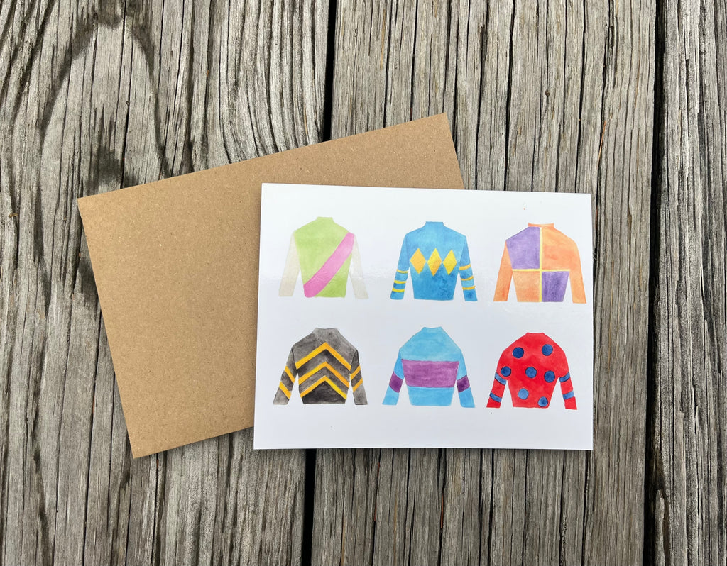 Greeting Card : Jockey Silks