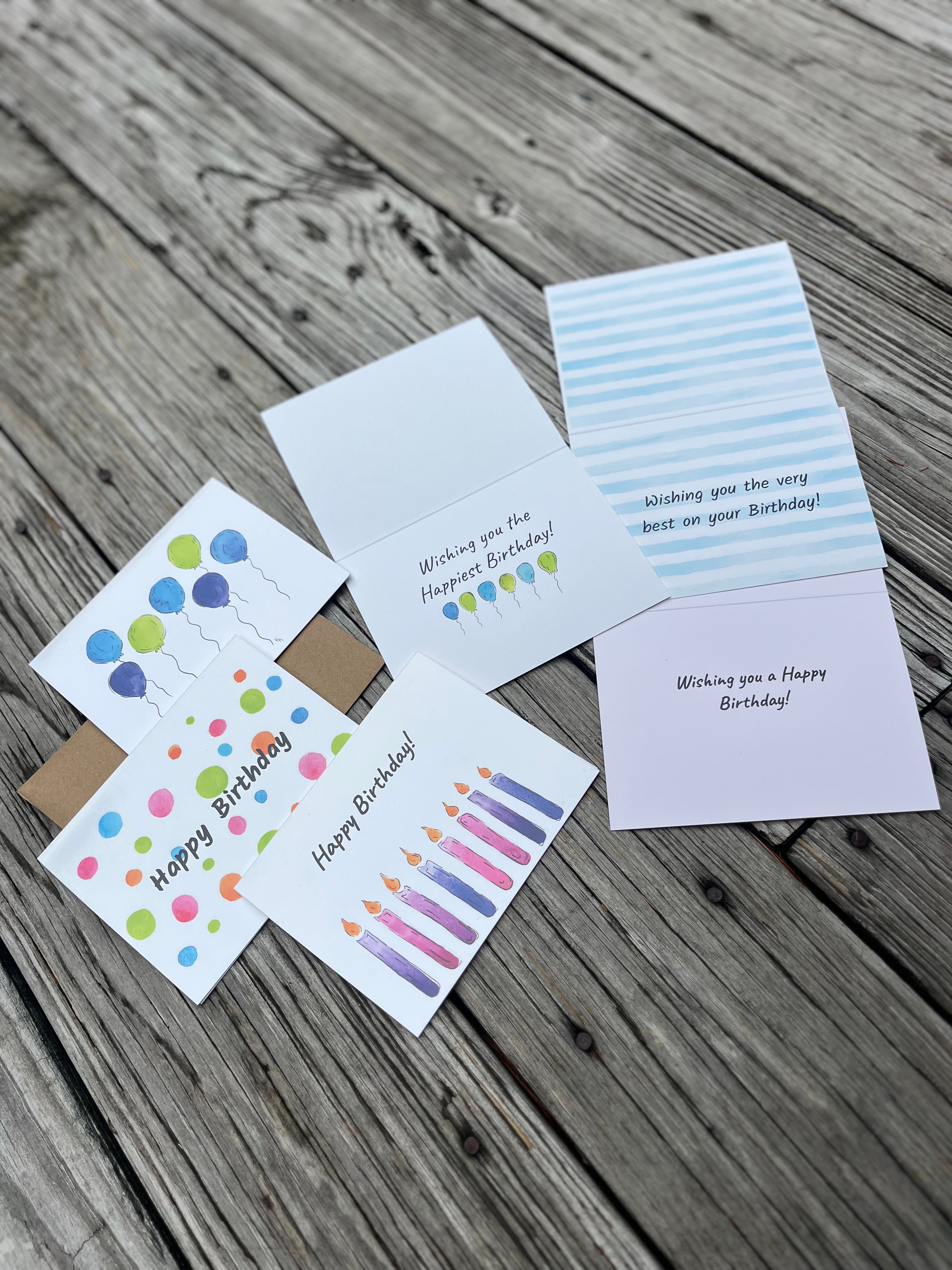 Birthday Card Set