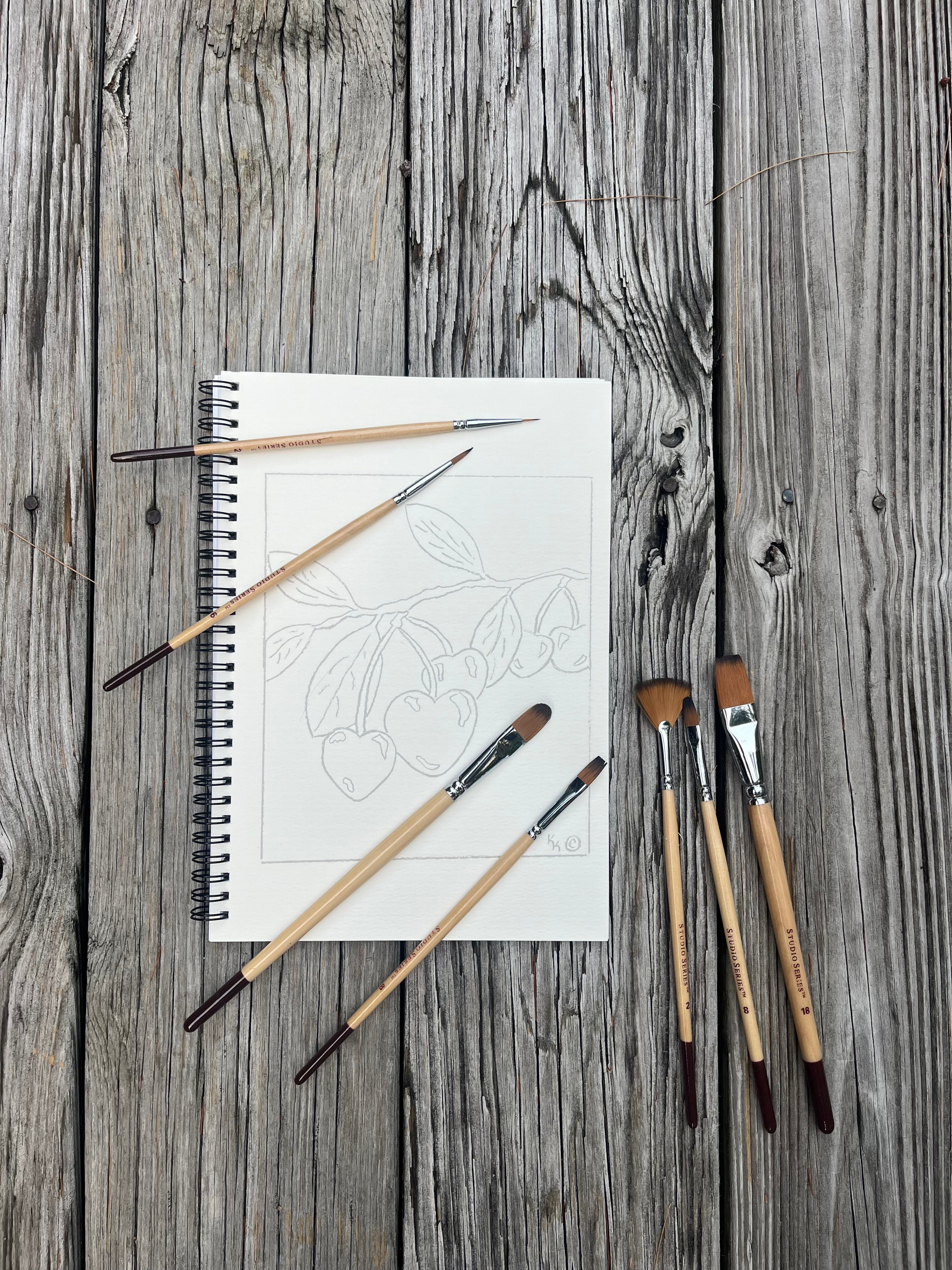 Studio Series Artist's Paintbrush Set