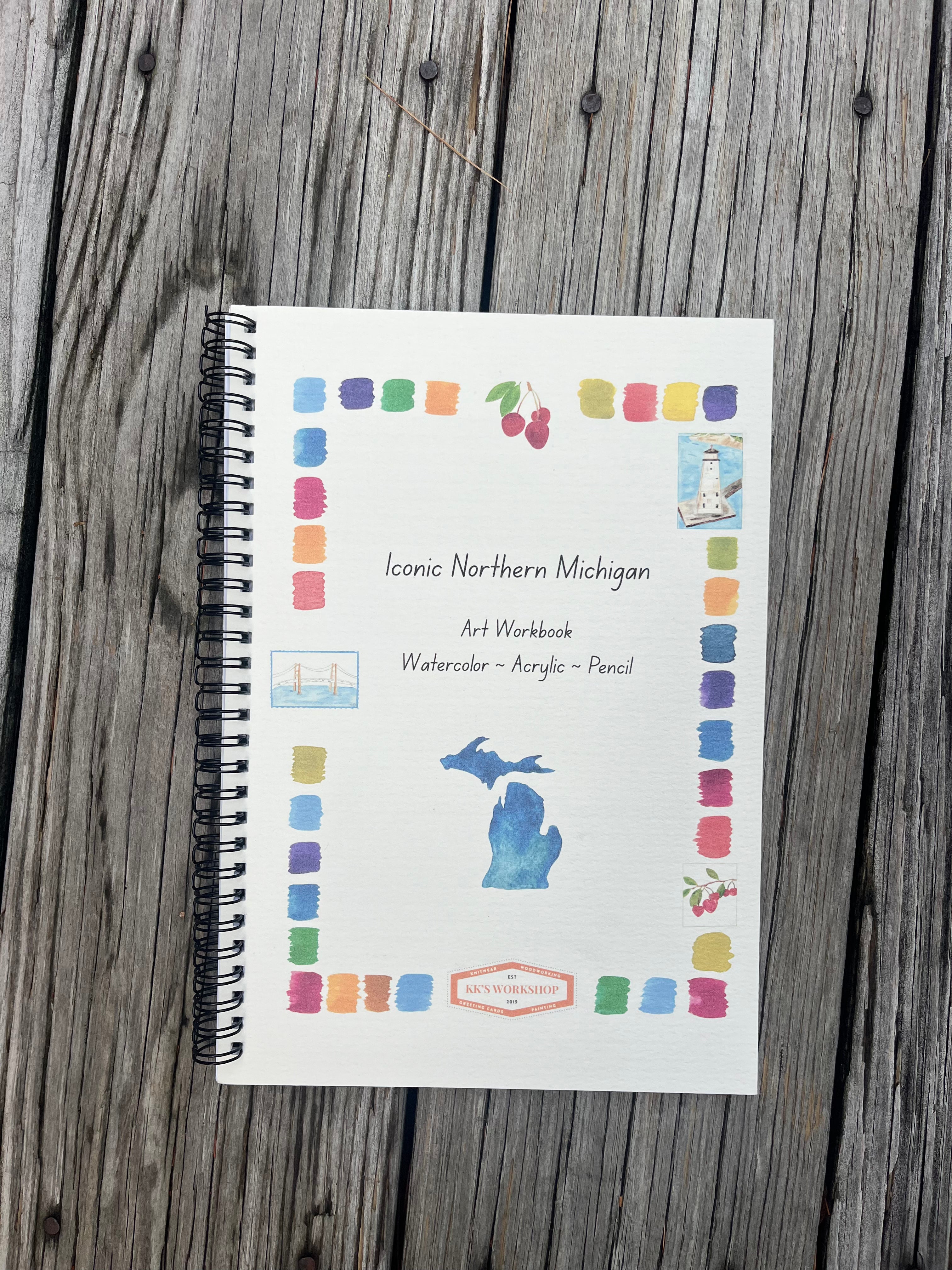 Art Workbook : Iconic Northern Michigan